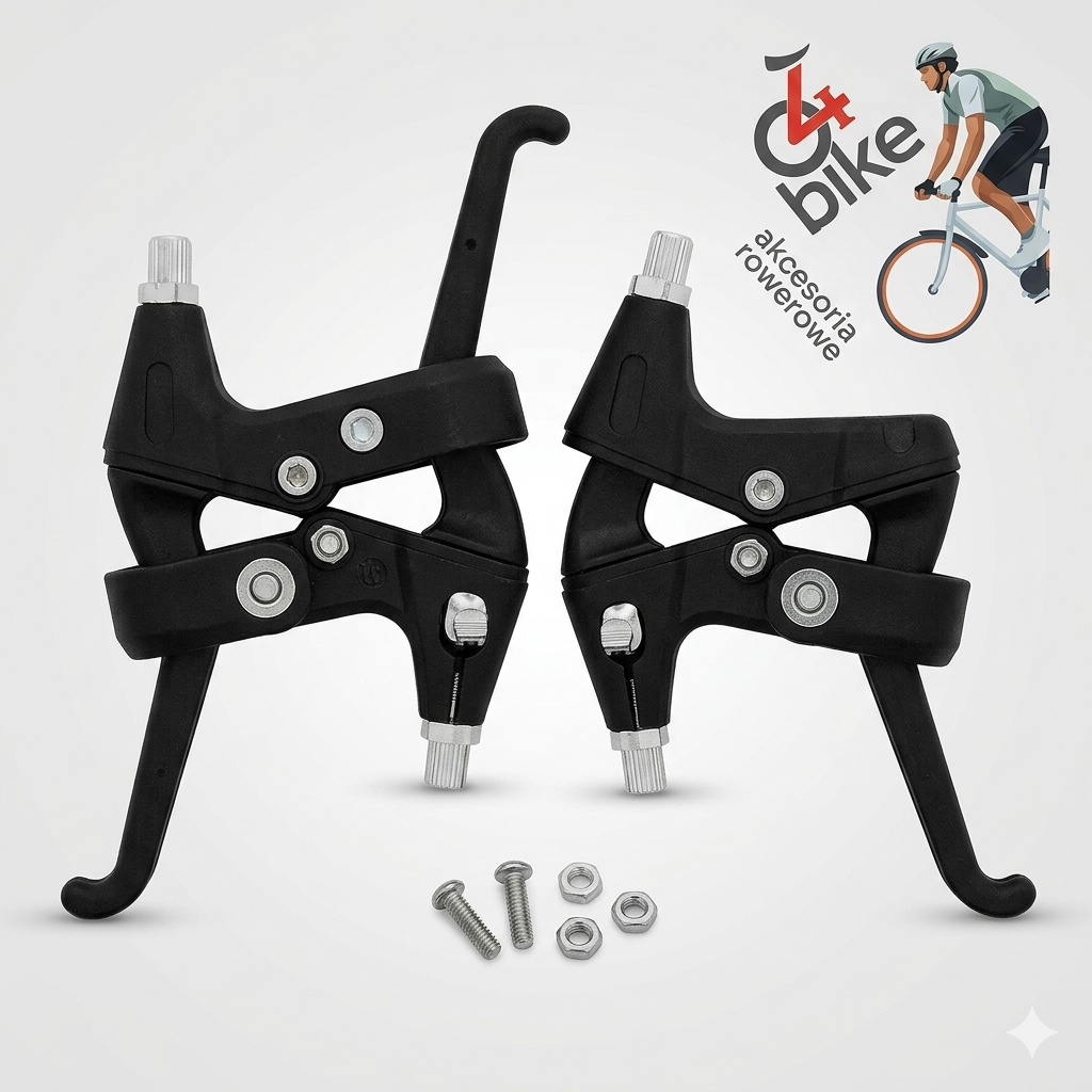 Gemini_Generated_Image_599tgd599tgd599t Coppia Leve Freno Nere 4BIKE per Bicicletta - Image 1
