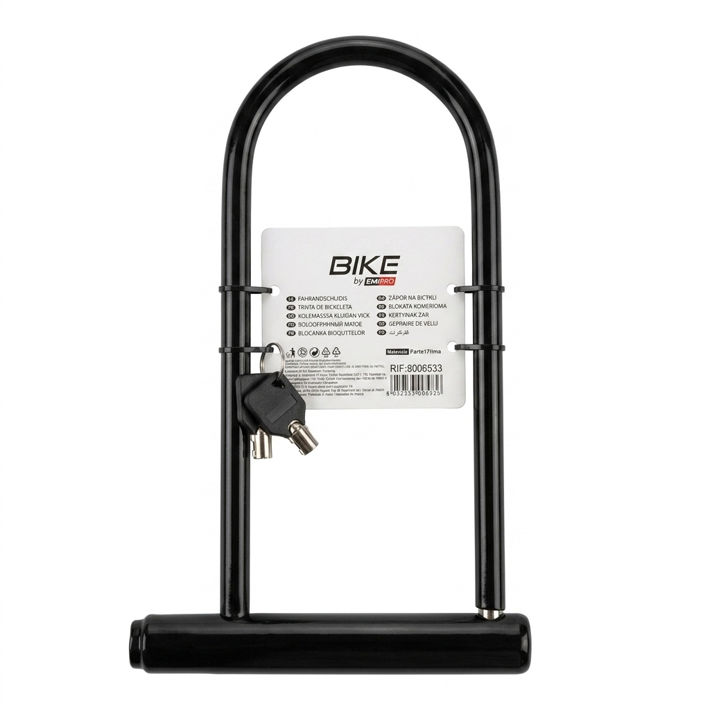 Gemini_Generated_Image_k9kgwdk9kgwdk9kg Lucchetto a U per Bicicletta – Alta Sicurezza - Image 1